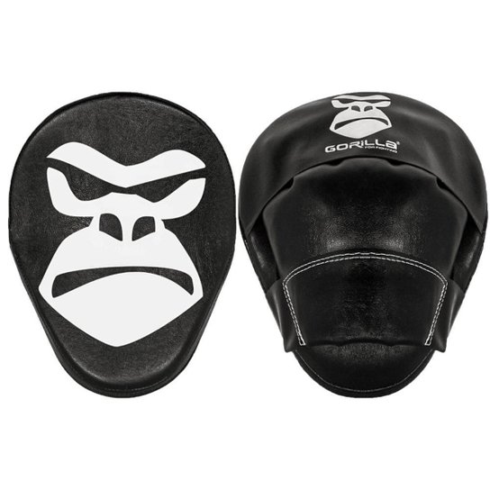 Manopla De Foco Aparador De Soco Muay-Thai Boxe Gorilla - Preto Menor preço em Manopla De Foco Aparador De Soco Muay-Thai Boxe Gorilla - Preto