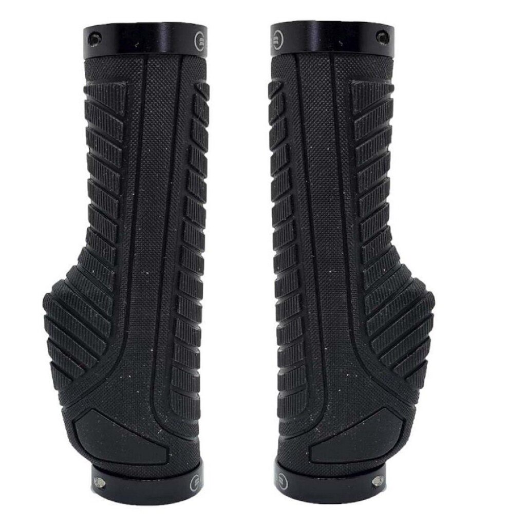 Manopla Ergonomica Com Trava 132mm - ELLEVEN Preto