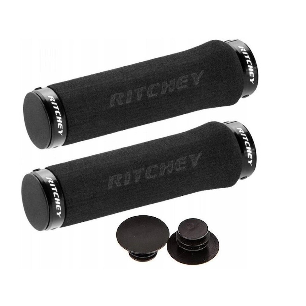 Manopla Para Bicicleta WCS TrueGrip Espuma Com Trava Ritchey Ref. PRD13335