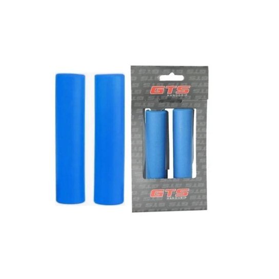 Manopla Silicone Gts Soft Bike Hand Grip Super Macia - Azul Menor preço em Manopla Silicone Gts Soft Bike Hand Grip Super Macia - Azul