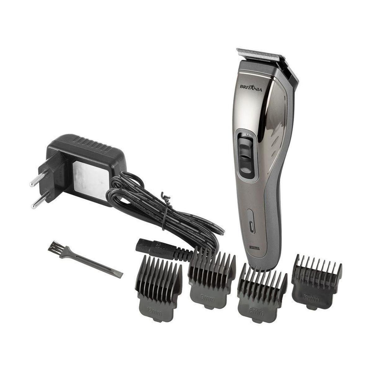 Máquina de Cortar Cabelo Britânia sem Fio BCR20SG Menor preço em Máquina de Cortar Cabelo Britânia sem Fio BCR20SG
