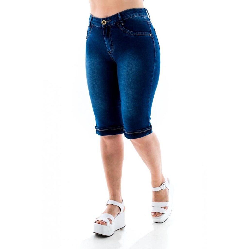 Maria João Jeans Slim com Bordado