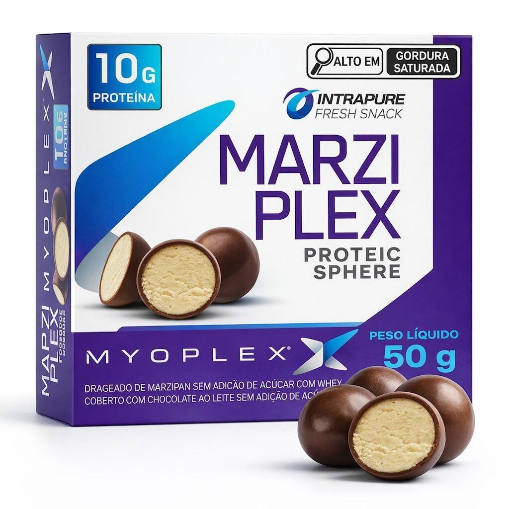 Marziplex Marzipan Proteico Protein Ball Snack 50g Myoplex