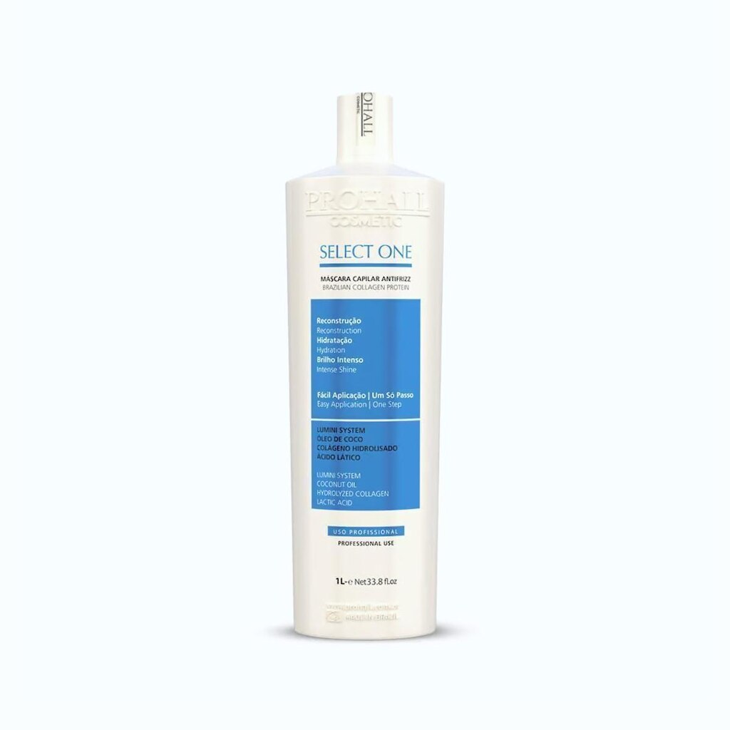 Máscara Capilar Prohall Select One Térmico 1 Litro
