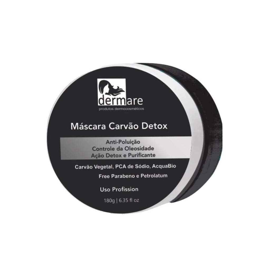 Máscara de Carvão Detox - Dermare