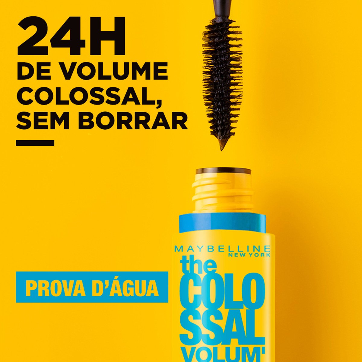 Máscara de Cílios Colossal À Prova D'água Maybelline - 4