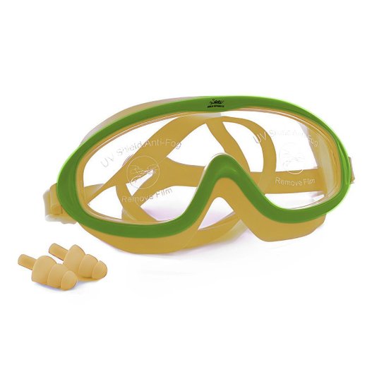 Mascara De Natação Gold Sports Vision Infanto Juvenil High Definition Verde Netshoes