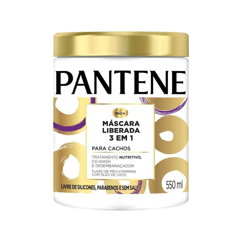 Máscara de Nutrição Pantene Liberada 550ml