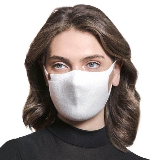 Máscara de Proteção Feminina Biamar Roxo Violeta - Off White Menor preço em Máscara de Proteção Feminina Biamar Roxo Violeta - Off White