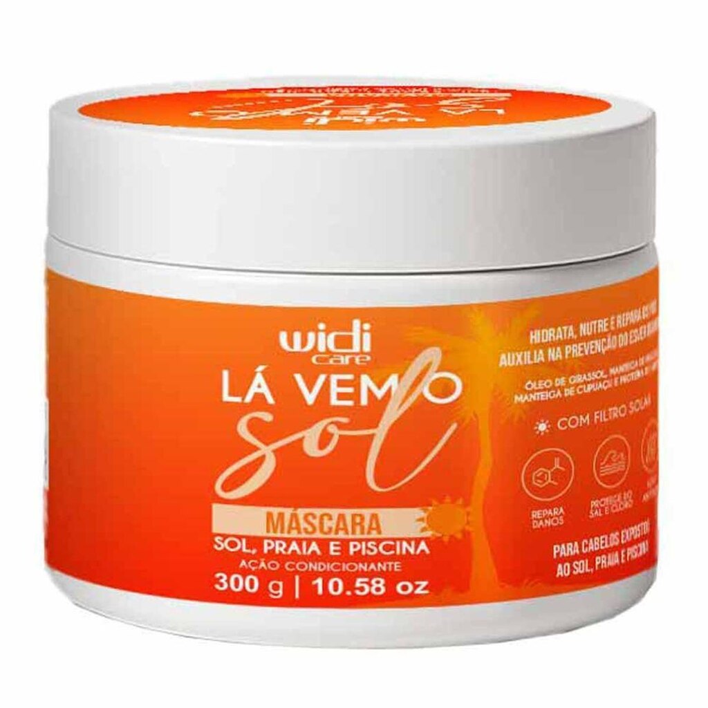 Máscara de Tratamento Widi Care Lá Vem o Sol 300g