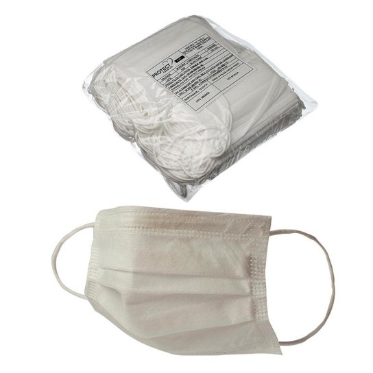 Mascara Descartavel Cirurgica Tripla Branca Kids Pct 100 Und - Sortido Menor preço em Mascara Descartavel Cirurgica Tripla Branca Kids Pct 100 Und - Sortido