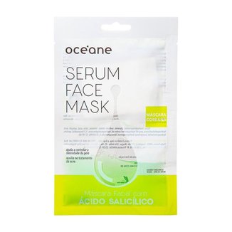 Máscara Facial com Ácido Salicílico Océane Sérum Face Mask 1Un