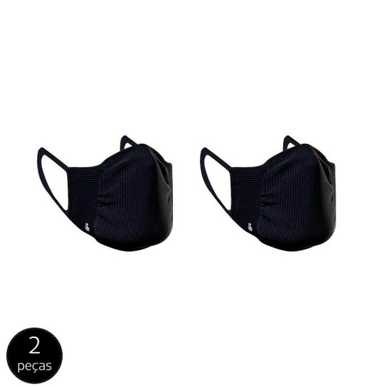Máscara Lupo de Proteção AU Bac Off 2 Peças - Preto Menor preço em Máscara Lupo de Proteção AU Bac Off 2 Peças - Preto