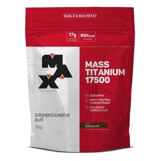 MASS TITANIUM 17500 REFIL 3KG MAX TITANIUM Menor preço em MASS TITANIUM 17500 REFIL 3KG MAX TITANIUM