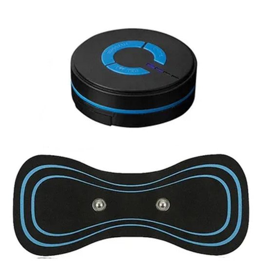 Massageador Portátil Recarregável Alivia Dor Pescoço Cervical Ombros Pés Pernas - Azul Menor preço em Massageador Portátil Recarregável Alivia Dor Pescoço Cervical Ombros Pés Pernas - Azul