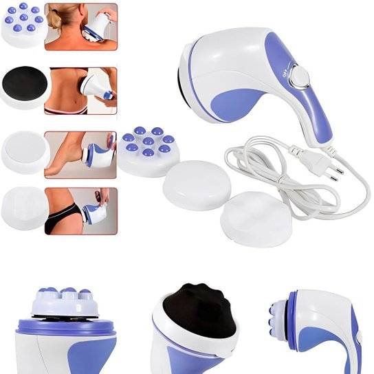 Massageador ZEM Elétrico Orbital Drenagem Linfática - Branco Menor preço em Massageador ZEM Elétrico Orbital Drenagem Linfática - Branco