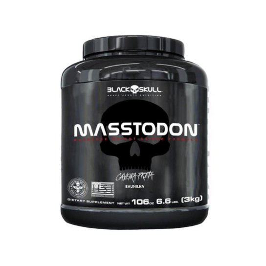 Masstodon 3kg - Black Skull -