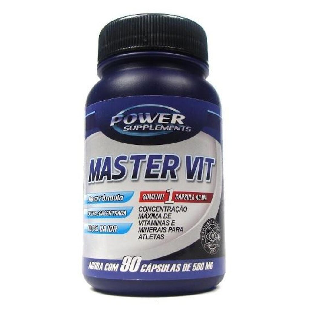 Master Vit Polivitamínico 90 cápsulas - Power Supplements