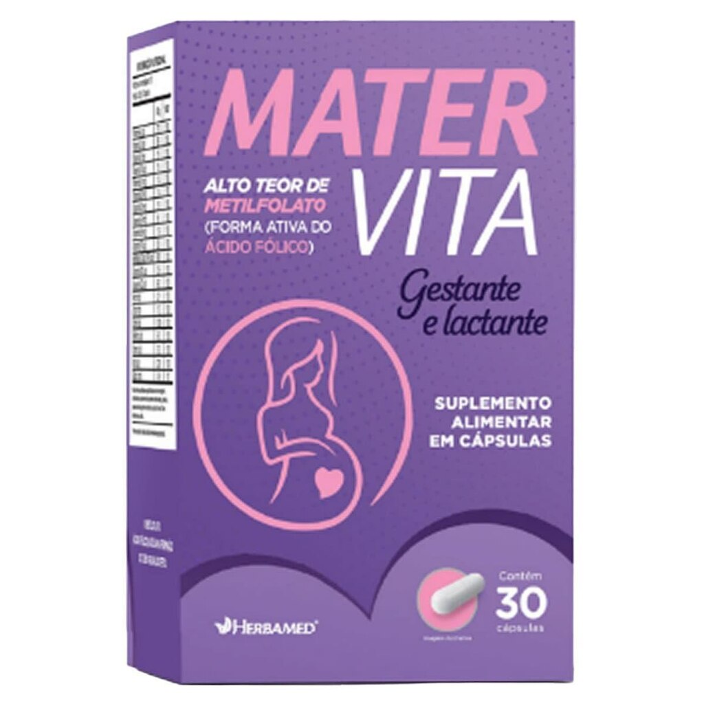 Matervita - 30 Cápsulas - Herbamed