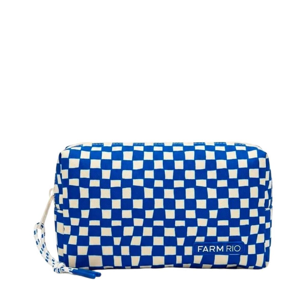 Maxi Necessaire Farm Rio Ora Bolas P Quadriculado Sonho