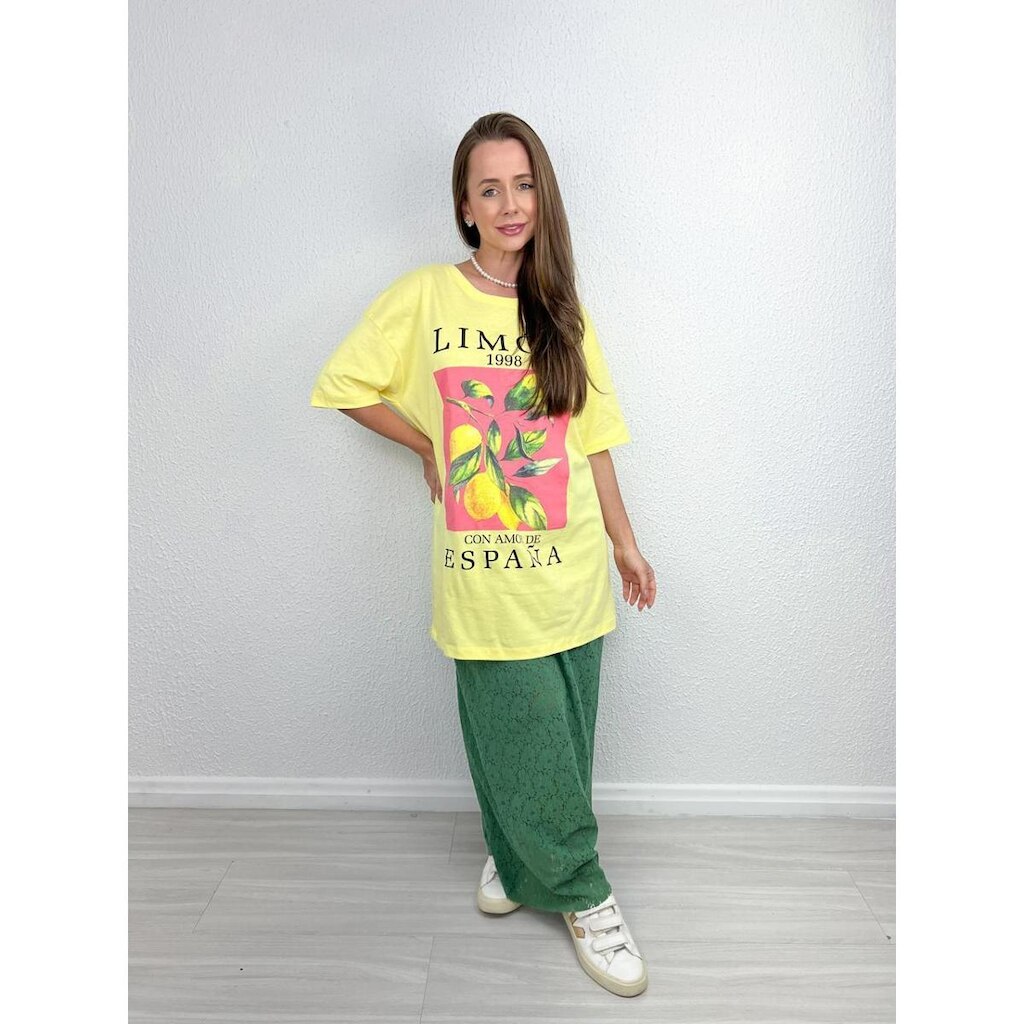 Maxi T-shirt Feminina Limon - Preview