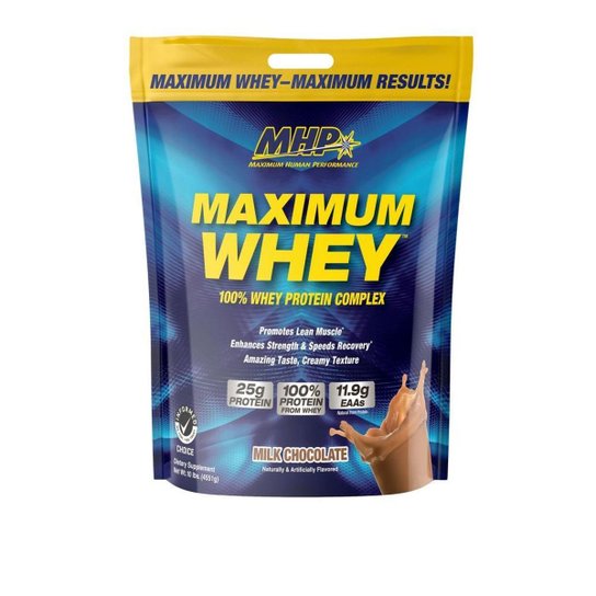 Maximum Whey 10lb - MHP Menor preço em Maximum Whey 10lb - MHP