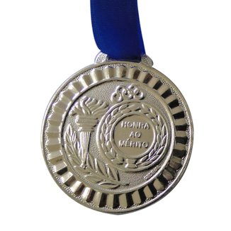 Medalha Gedeval Grande Prata 55mm