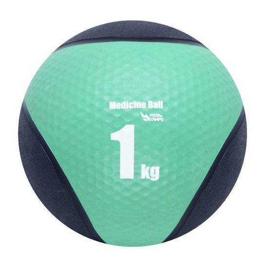 Medicine Ball de Borracha Inflável Premium 1kg Pista e Campo - Única Menor preço em Medicine Ball de Borracha Inflável Premium 1kg Pista e Campo - Única