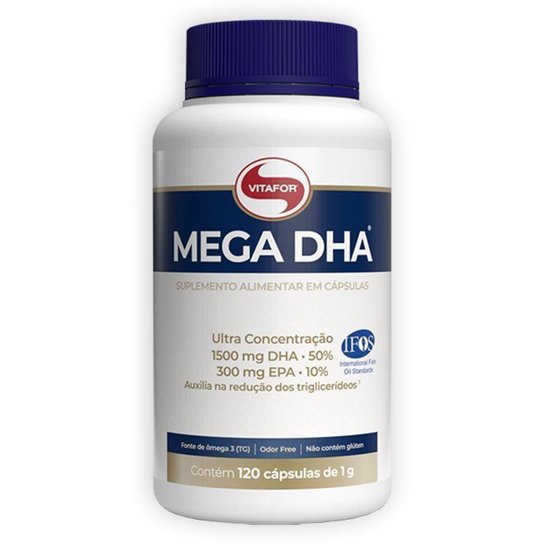 Mega DHA 1500mg Vitafor 120 cápsulas é ruim? Mega DHA 1500mg Vitafor 120 cápsulas é boa?