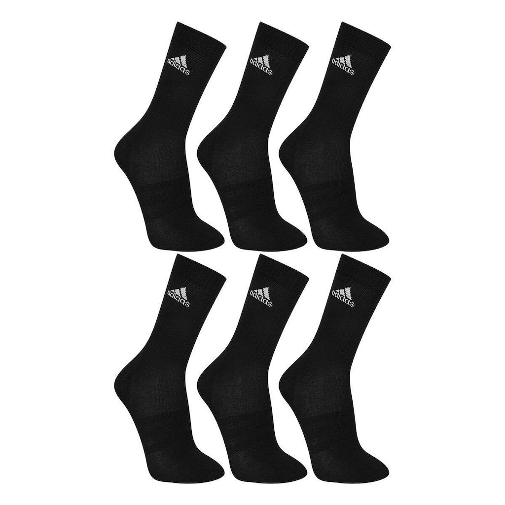 Meia Adidas Cano Alto Com 6 Pares
