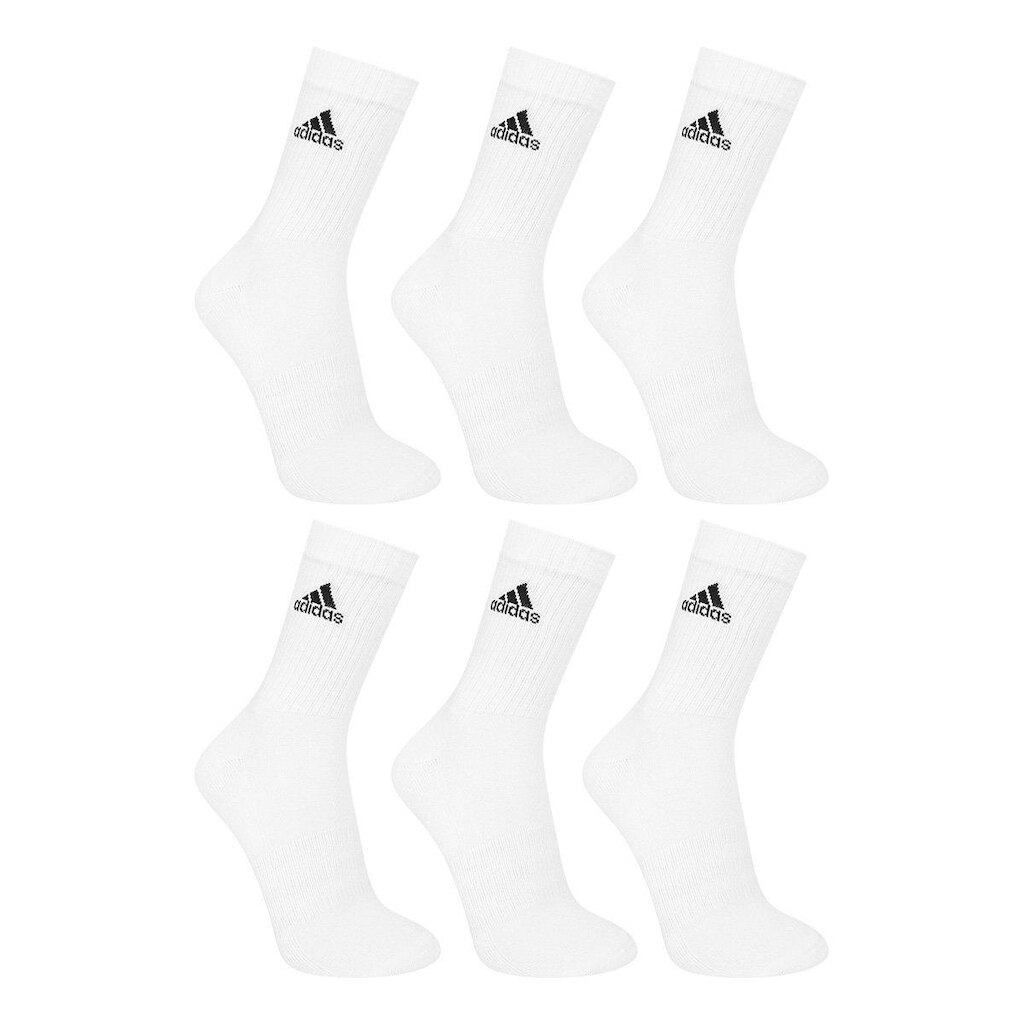 Meia Adidas Cano Alto Com 6 Pares