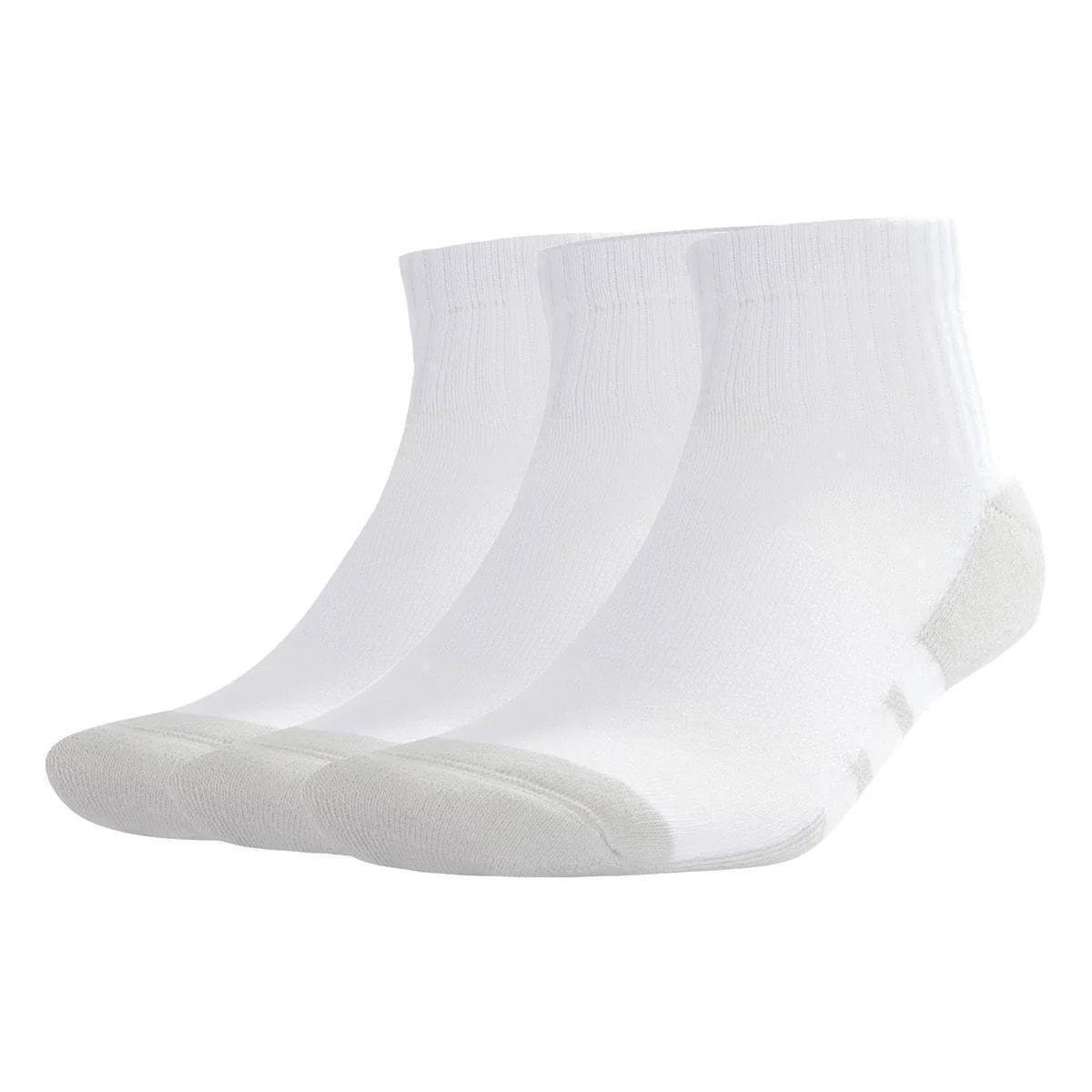 Meia Adidas Cano Médio Essentials Climacool Quarter 3 Pares Menor preço em Meia Adidas Cano Médio Essentials Climacool Quarter 3 Pares