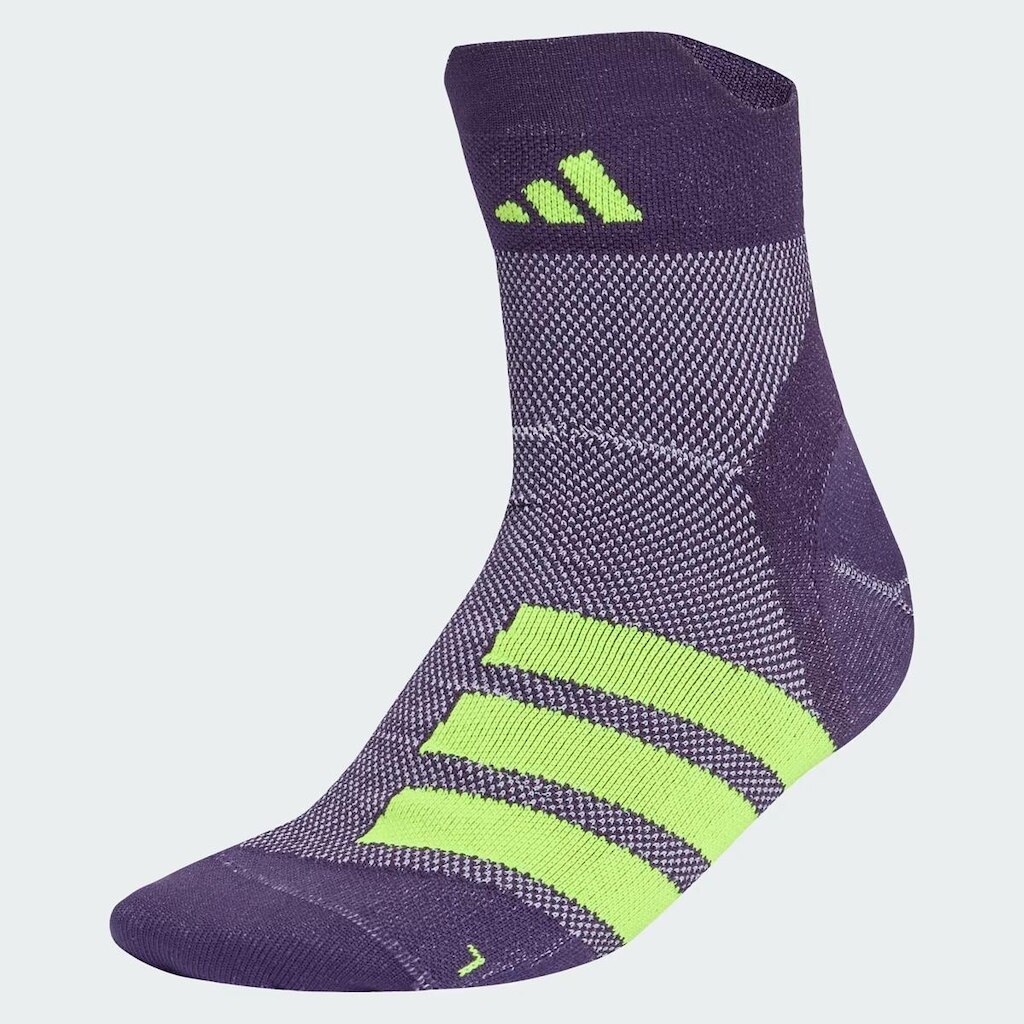 Meia Adidas RUNxADIZERO Cano Médio