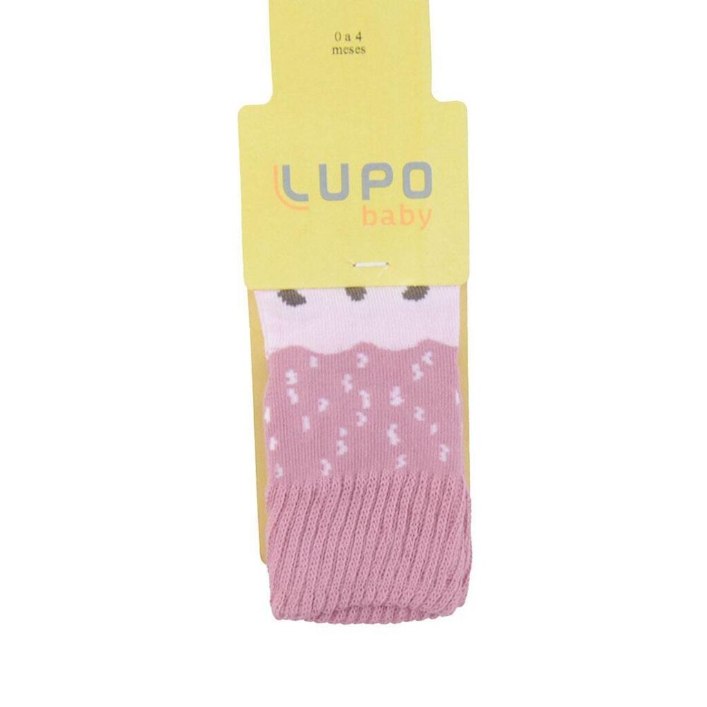 Meia Bebê Feminina Lupo Rosa - 0200