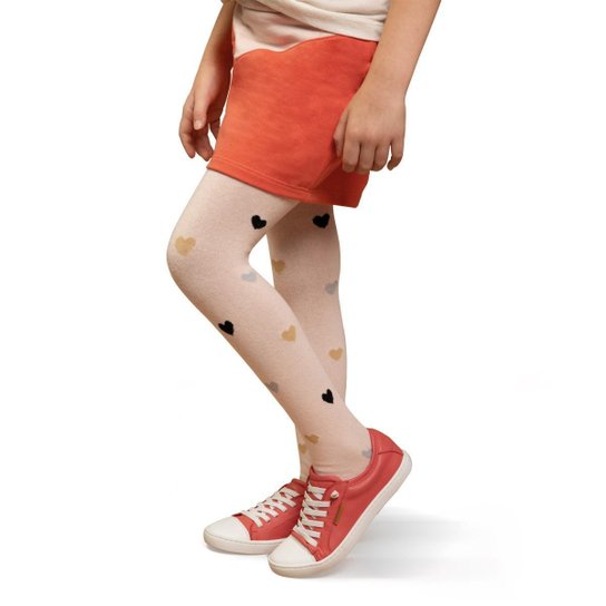 Meia Calça Infantil Algodão Fio 80 Selene 9560 - Rosa Menor preço em Meia Calça Infantil Algodão Fio 80 Selene 9560 - Rosa