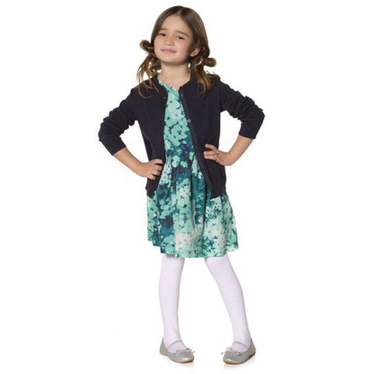 Meia Calça Infantil Lupo Microfibra Fio 80 - Branco Menor preço em Meia Calça Infantil Lupo Microfibra Fio 80 - Branco