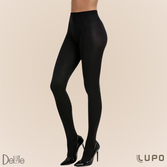 Meia Calça Lupo Preta Fio 80 Reforçada para o Inverno - Modelo Adulto 5858 Loba - Preto Menor preço em Meia Calça Lupo Preta Fio 80 Reforçada para o Inverno - Modelo Adulto 5858 Loba - Preto