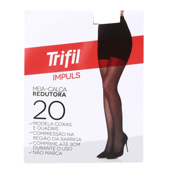Meia Calça Redutora Trifil Impuls Fio 20 - Nude Menor preço em Meia Calça Redutora Trifil Impuls Fio 20 - Nude