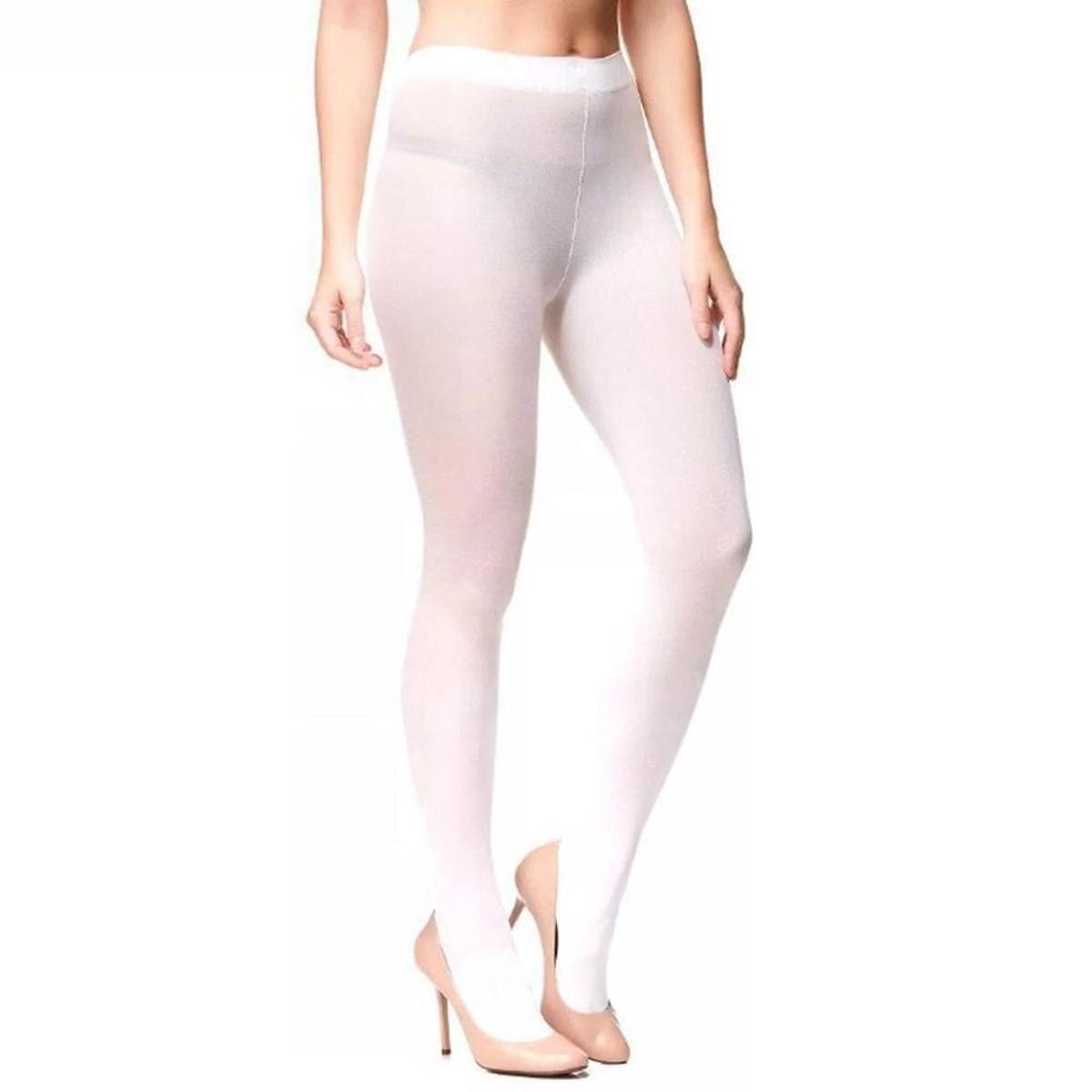 Meia-Calça Selene Opaca Fio 40 Feminina - Branco | Netshoes