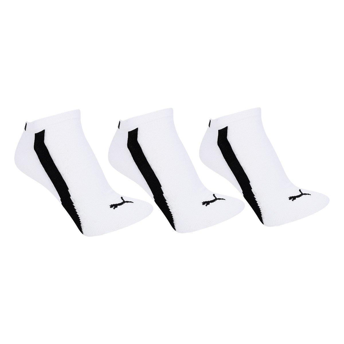 Meia Cano Baixo Puma Logo Pacote c/ 3 Pares é ruim? Meia Cano Baixo Puma Logo Pacote c/ 3 Pares é boa?