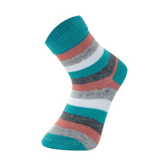 Meia Cano Curto Bebê e Infantil Listrada - Main Image