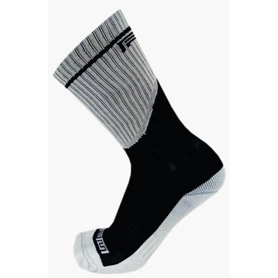 Meia Cano Médio Compressão FM Everlast PTO / CIN - Preto Menor preço em Meia Cano Médio Compressão FM Everlast PTO / CIN - Preto