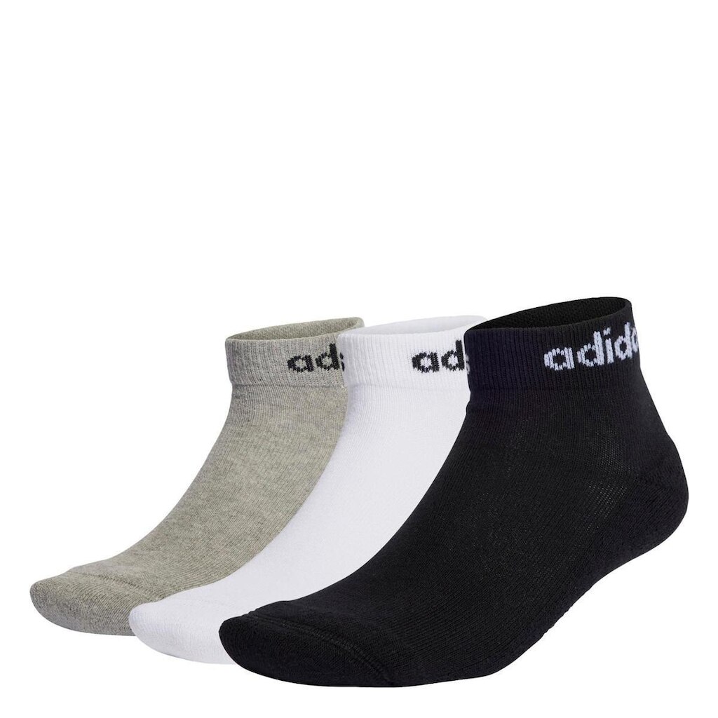 MEIA CANO MEDIO LINEAR 3P Adidas