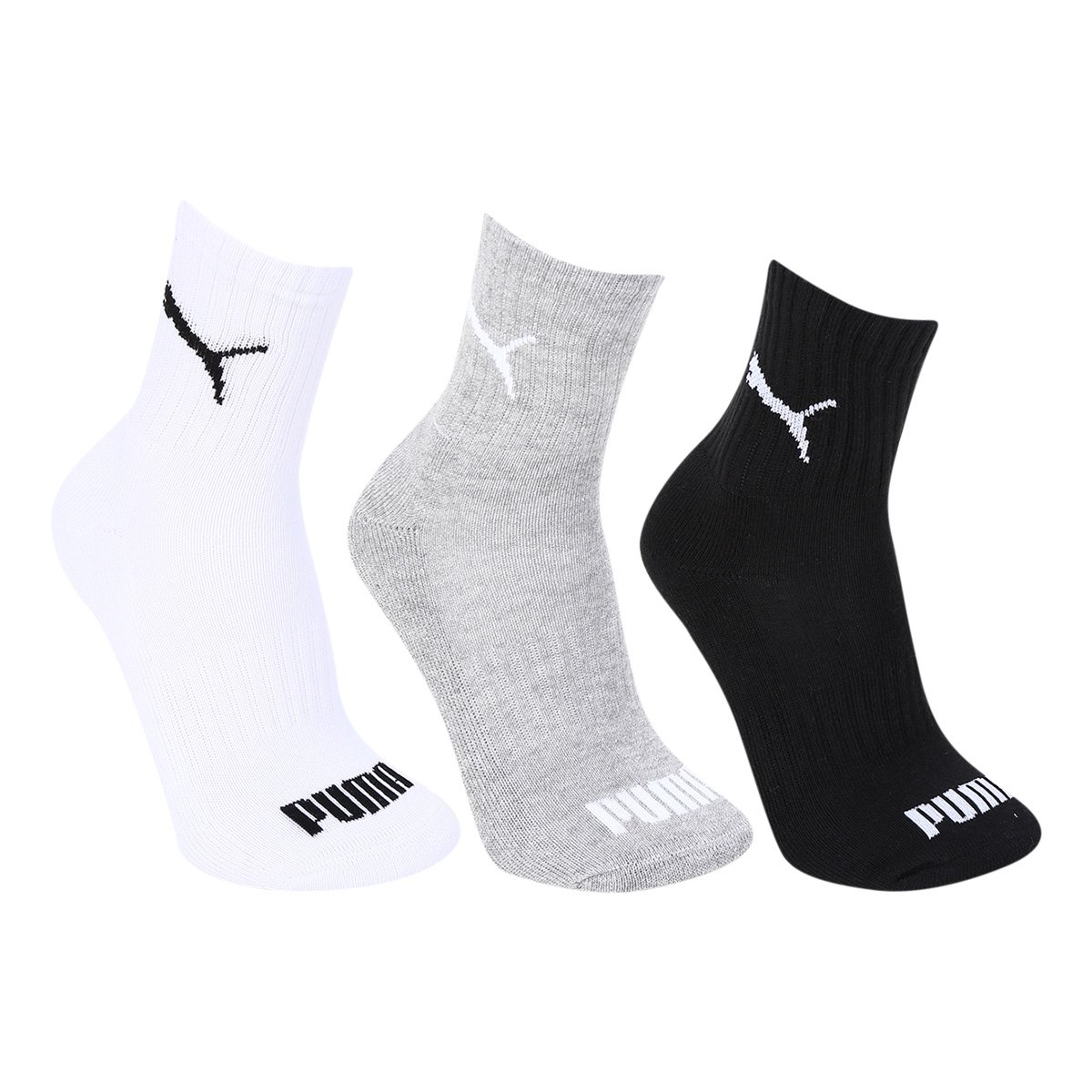 Meia Cano Médio Puma c/ 03 Pares é ruim? Meia Cano Médio Puma c/ 03 Pares é boa?