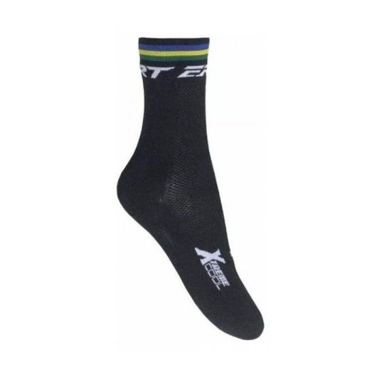 Meia ciclismo ERT Brasil - Preto