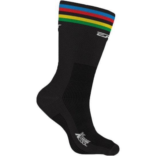 Meia Ciclismo ERT Campeão Mundial Masculina - Preto Menor preço em Meia Ciclismo ERT Campeão Mundial Masculina - Preto