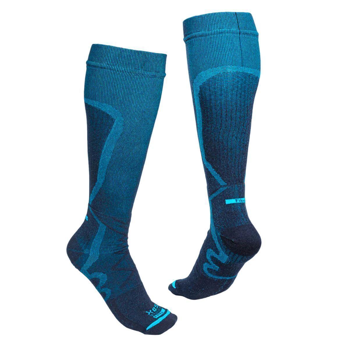 MEIA COMPRESSAO GRADUADA DUP CAM SOXCMP-8192 - AZUL/PRETO M