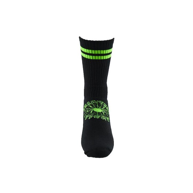 Meia Creature Cano Longo Web Preta - Masculino