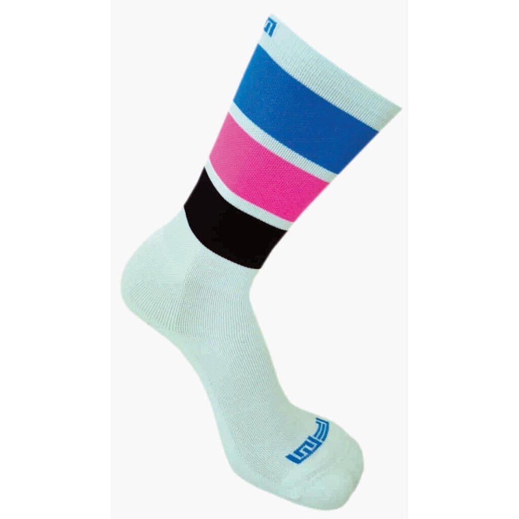 Meia de Ciclismo Cano Médio Collors White