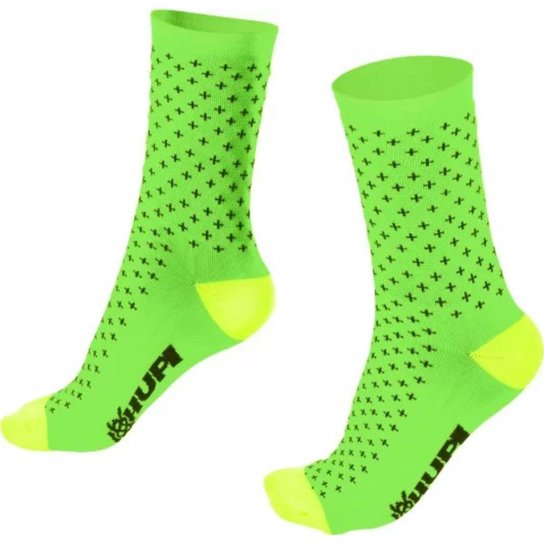 Meia De Ciclismo Corrida Esportes Hupi Cano Médio - Branco Menor preço em Meia De Ciclismo Corrida Esportes Hupi Cano Médio - Branco